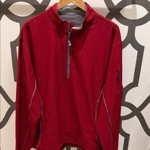 Peter Millar Gray Element Wind Pullover